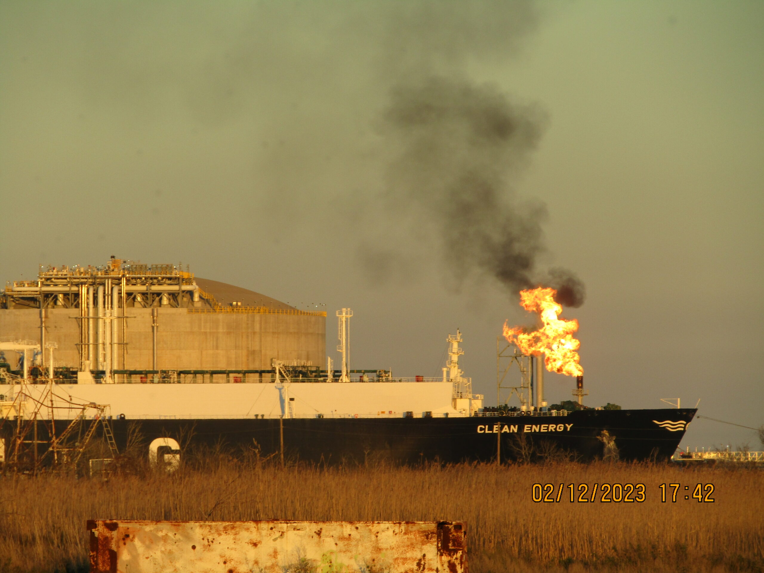 methane pollution from LNG